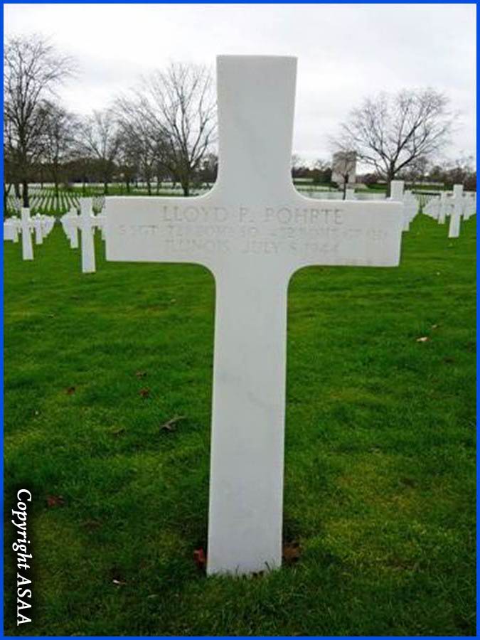 Saint Avold - S/Sgt. Lloyd P. POHRTE's grave