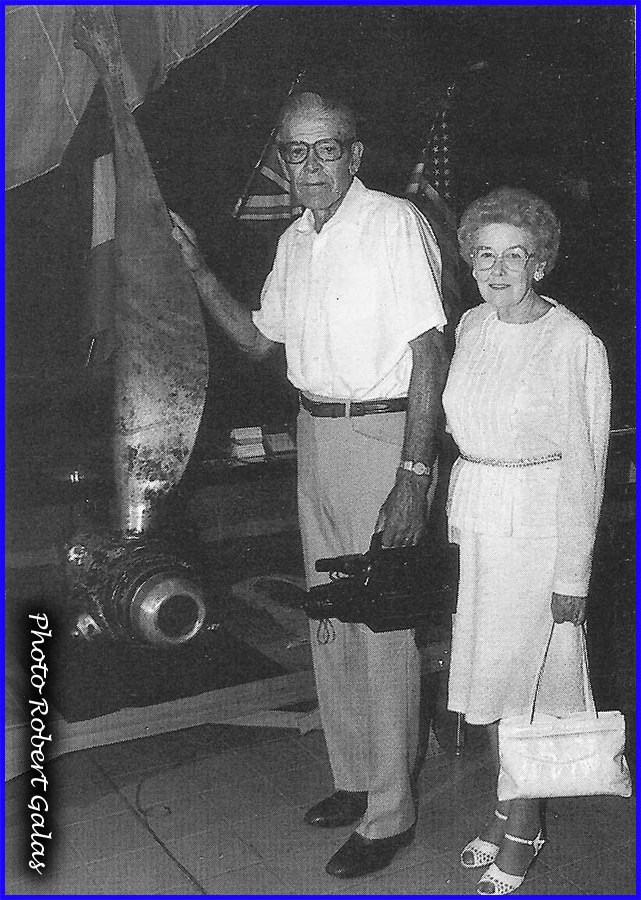 Miller et sa femme en 1991 Nogent